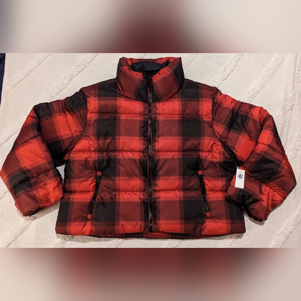 NWT Old Navy Water-Resistant Short Puffer Jacket, size M